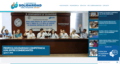 Desktop Screenshot of municipiodesolidaridad.com